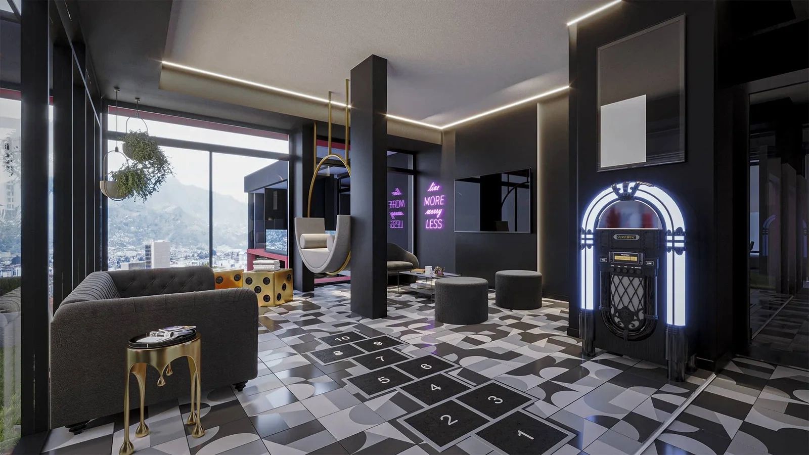 Residents' lounge